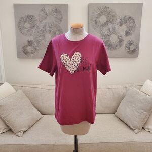 Teedino 'Be Kind ' Crewneck Tee sz XL